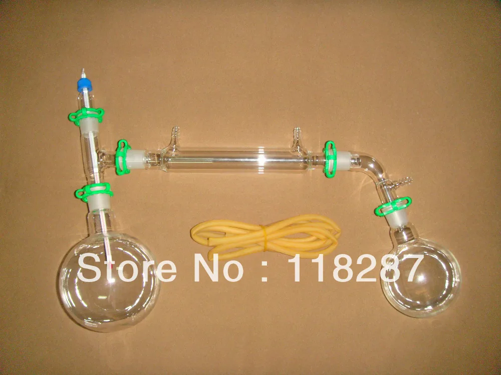 NEW 1000ml distillation apparatus,vacuum distillation kit,lab glassin