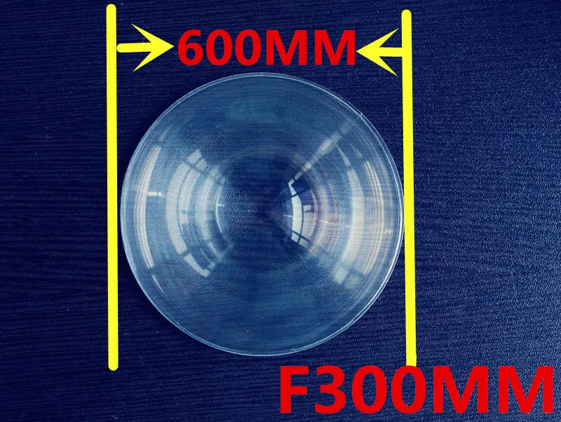 

Big size fresnel lens Diameter 600 mm Focal length 300 mm Round Fresnel Lens focal length thickness 2mm circle lens for DIY
