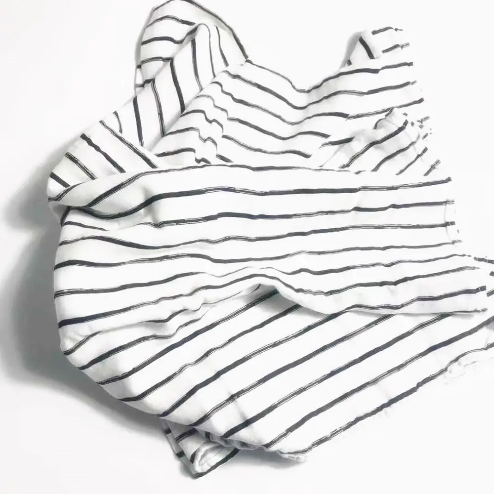 Муслиновое Пеленальное Одеяло для новорожденных, s качество лучше, чем Aden Anais, детское многофункциональное хлопковое/бамбуковое одеяло, детское банное полотенце - Цвет: zm strip