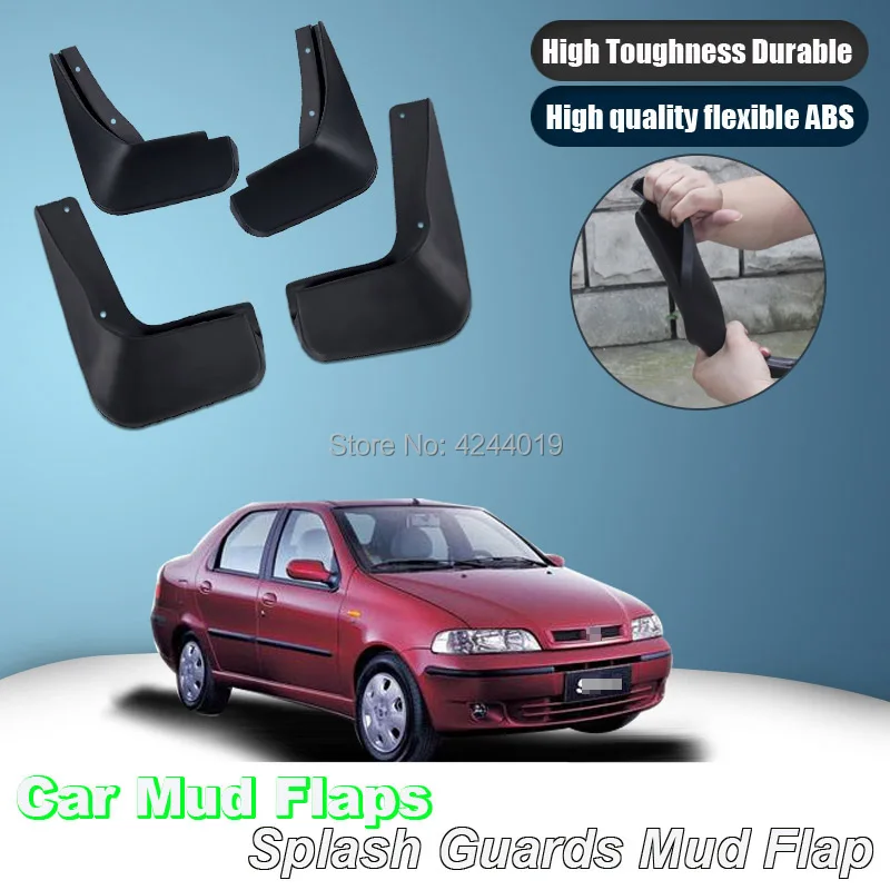 

For Fiat Siena Mudflaps Splash Guards Mud Flap Front Rear Mudguards Fender