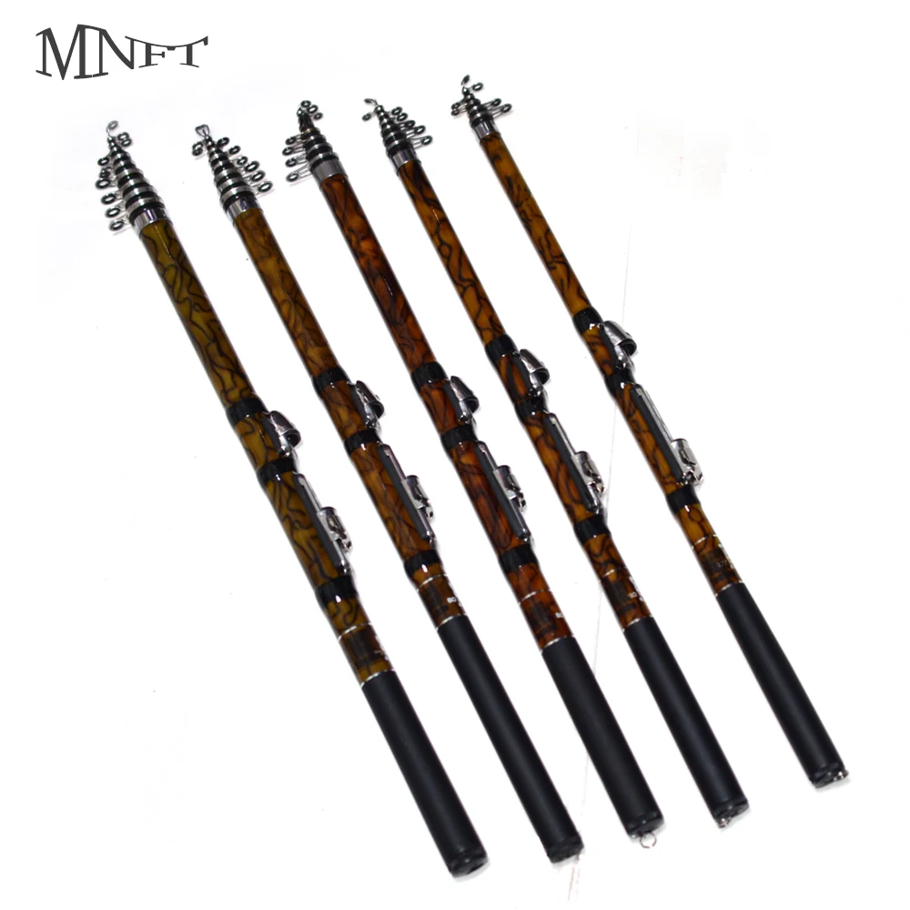 Mnft 1.8/2.1/2.4/2.7/3m Rock Hard Fishing Rod Fiberglass Fiber