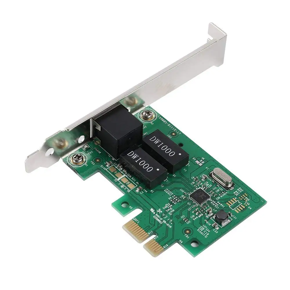 PCI Express Gigabit Ethernet сетевой карты 10/100/1000 Мбит/с PCIe RJ45 сетевой адаптер карты контроллера для настольных ПК