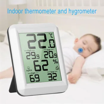 

Digital Thermometer Temperature Humidity Monitoring Indoor Hygrometer High Precision Meter XHC88