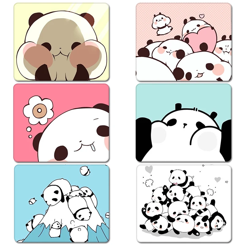 

Little Panda Collection Kids Animal Nature Rubber Table Mouse Pad Laptop Computer Enclosure Mousepad Mat