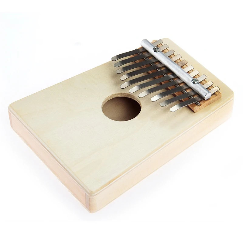 Mbira 10 Ключ палец «пианино для больших пальцев» Mbira Kalimba Tines Деревянный K arimbaHugh Tracey Marimba ударный музыкальный инструмент