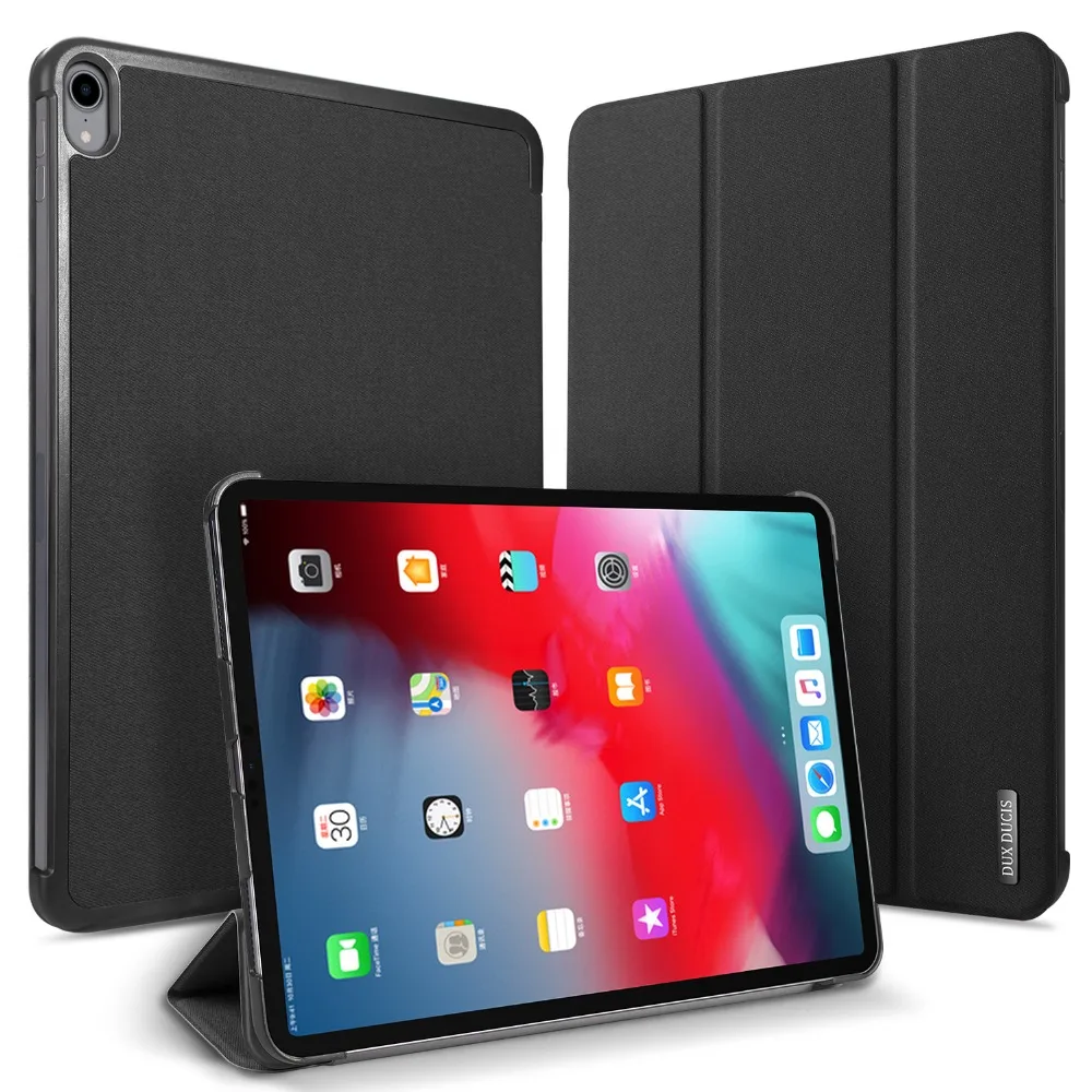 

For iPad Pro 12.9 2018 Case DUX DUCIS PU Leather Auto Sleep Stand Smart Cover Funda For iPad Pro 12.9 Inch