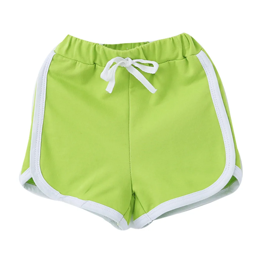 SAGACE Shorts shorty fille shorts for girls children Kids Baby girls shorts Candy Colors Solid Pants Elastic Waist Jun18