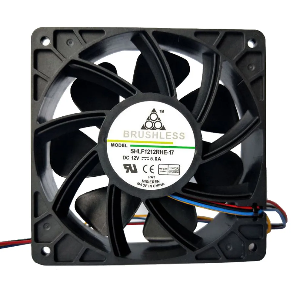 7500RPM Cooling Fan Replacement 4-pin Connector For Antminer Bitmain S7 S9 USA