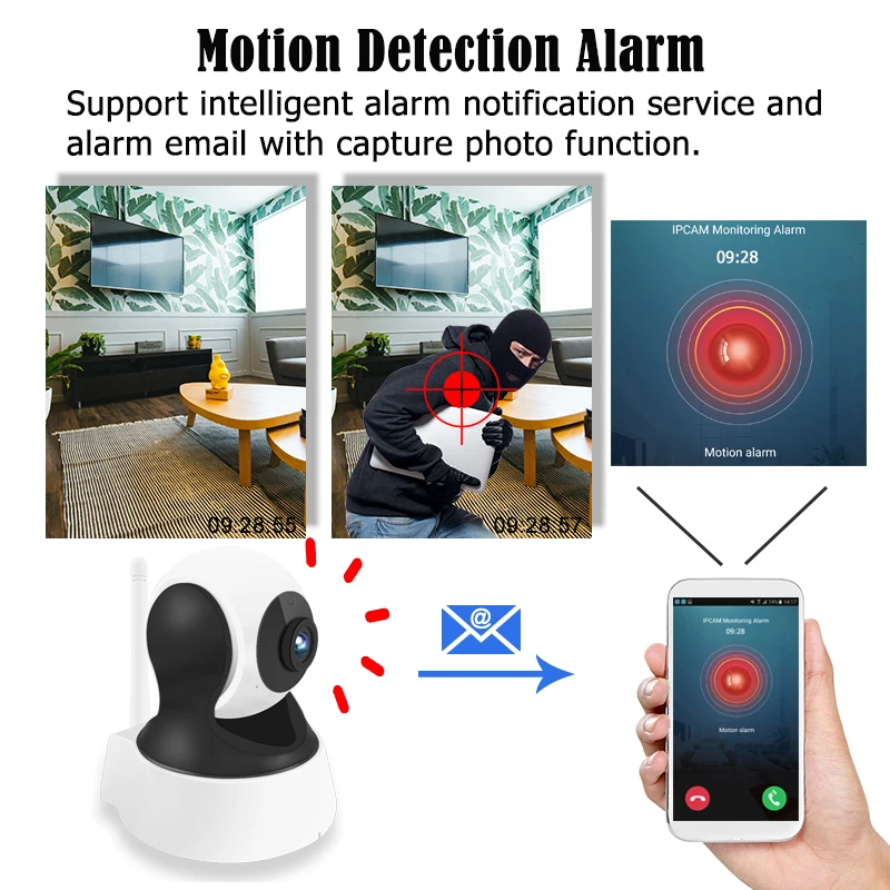 WiFi Surveillance HD 960P IP Camera Mini Wireless Security CCTV Camera Home PTZ Onvif Baby Audio Monitor Indoor IP Cam