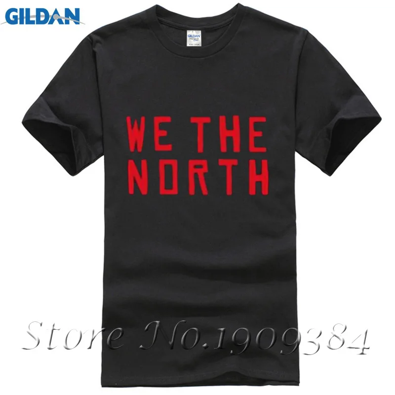 We the North Toronto Men's T Shirt Canada Team Never Give Up Tee Shirts