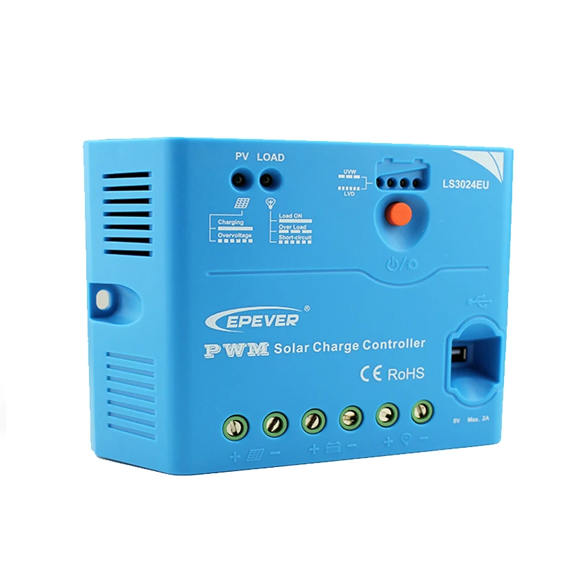 1 шт. x 30 А LS3024EU EP EPEVER PWM LandStar комплект регуляторов солнечной системы с 5 В USB|solar