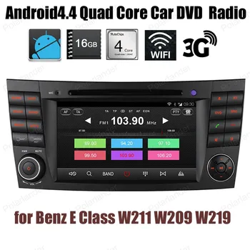 

Android4.4 Car CD DVD player Support DTV GPS BT 3G WiFi DAB+ TPMS FM AM radio For B/enz E C/lass W211 W209 W219