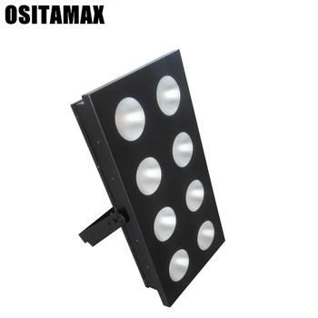

8pcs x100W COB LED warm white/cool white dmx variable speed audience dj equipment 8 eyes leds blinder light
