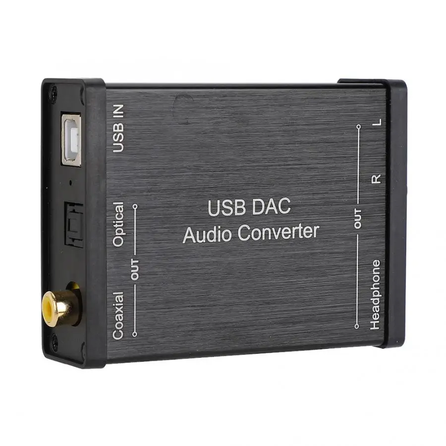 GV-023 цифро-аналоговый DAC аудио конвертер USB Аудио Звуковая карта