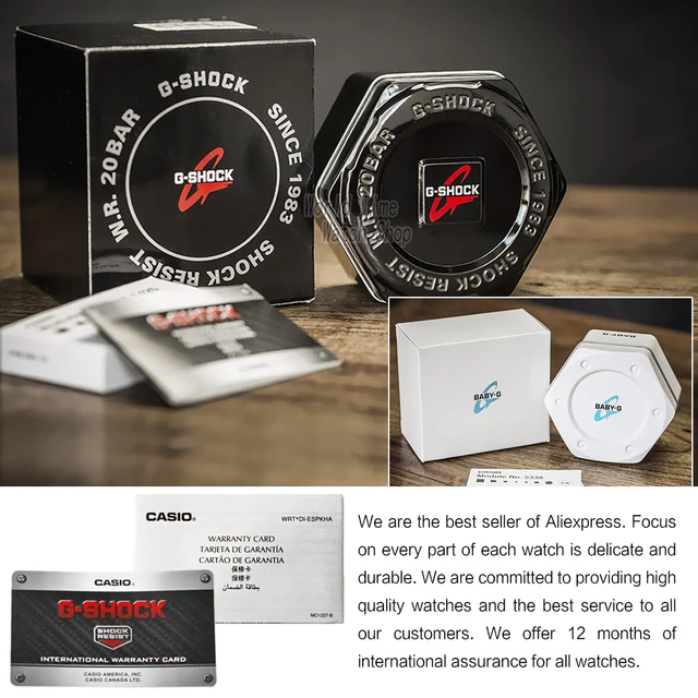 Casio Watch G Shock Couple Watch Men Luxury Brand Set Led Military Clocks Digital Wristwatch Chronograph Waterproof Watch Women Aliexpress Watches