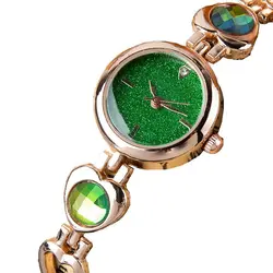Аналоговые женские кварцевые часы модные наручные часы Звездный Циферблат Дамы Полный алмаз звезда лицо волшебная лента Акриловые цвета