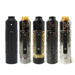 Электронная сигарета Vazzling vape Комплект 18650/20700/21700/20650 мех мод + 30 мм RDA один/двойной катушки