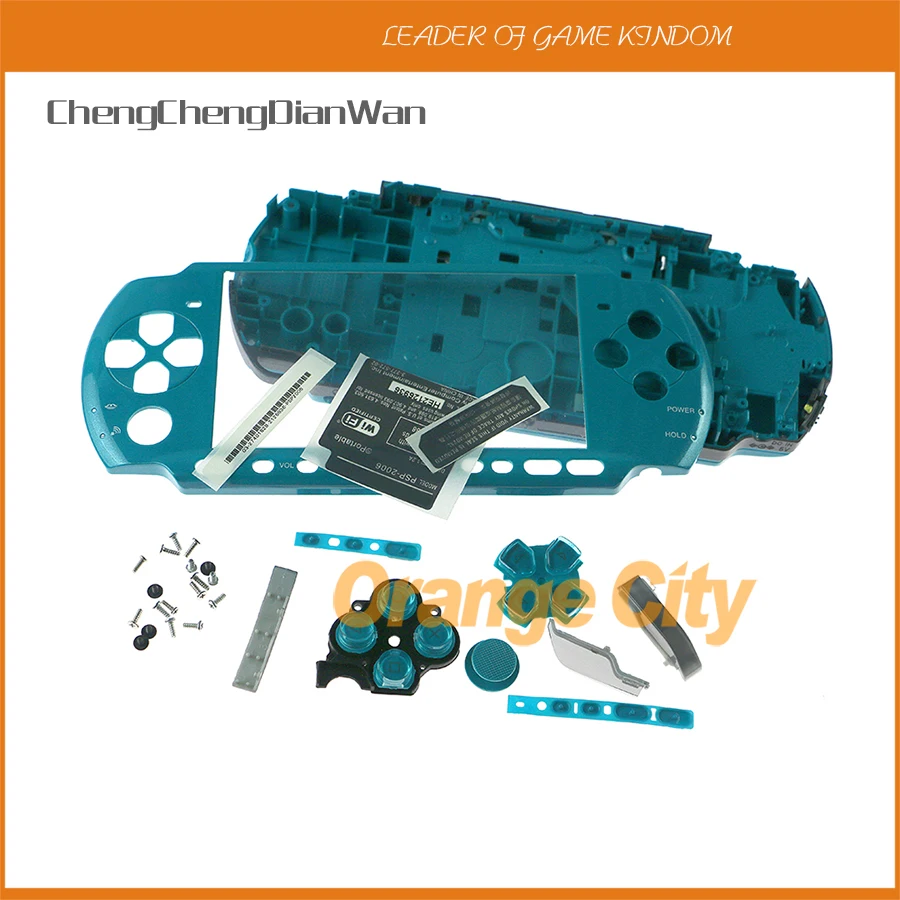 ChengChengDianWan 5 шт. красочный чехол для PSP 3000 игровая консоль Сменный Чехол с полным