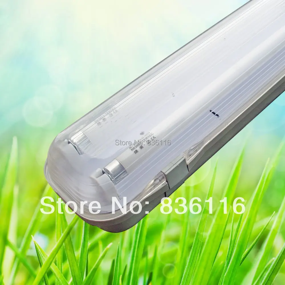 Download Free shipping 110V T5 explosion proof T5 water proof fluorescent light fixture IP65-in Energy ...
