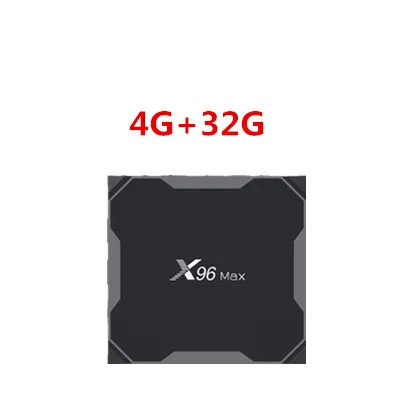 X96 MAX Android 8,1 Smart tv Box Amlogic S905X2 четырехъядерный KD плеер 4K USB 3,0 bluetooth 4,0 телеприставка PK X96 mini - Цвет: Серебристый