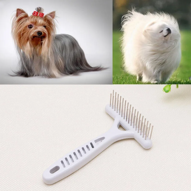 Pet Cat Dog Thick Long Short Hair Fur Shedding Remove Grooming