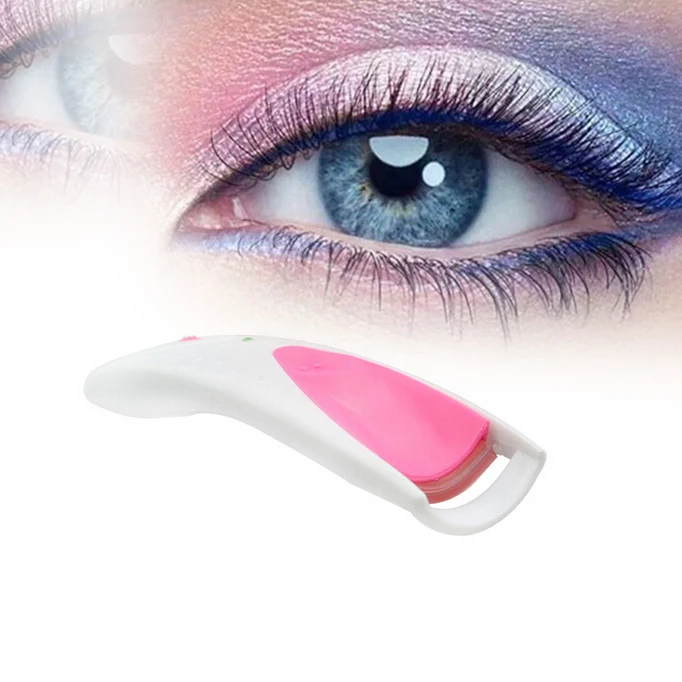 Women Electric Eyelash Curler, Automatic Long Lasting Heated Eyelashes