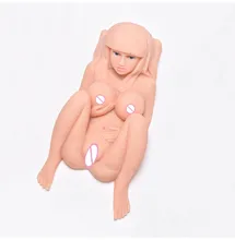 Mini Sex Dolls 65cm Lifelike Full Size Silicone Sex Dolls For Men With Real Vagina Pussy Breast Adults Sex Masturbator Products