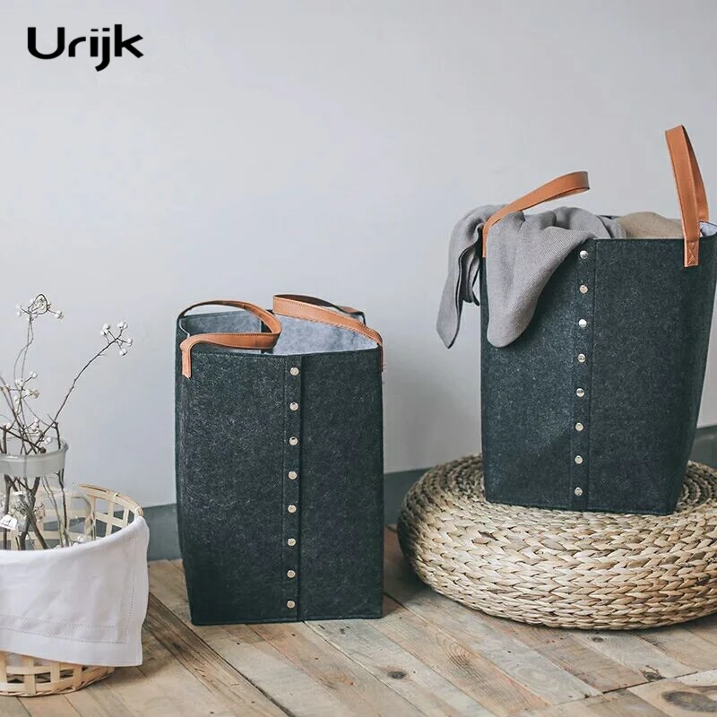 

Urijk Laundry Basket Storage for Clothes Organizer Laundry Bucket Storage Organizer Laundry Bags Baskets for Toy with Hamper