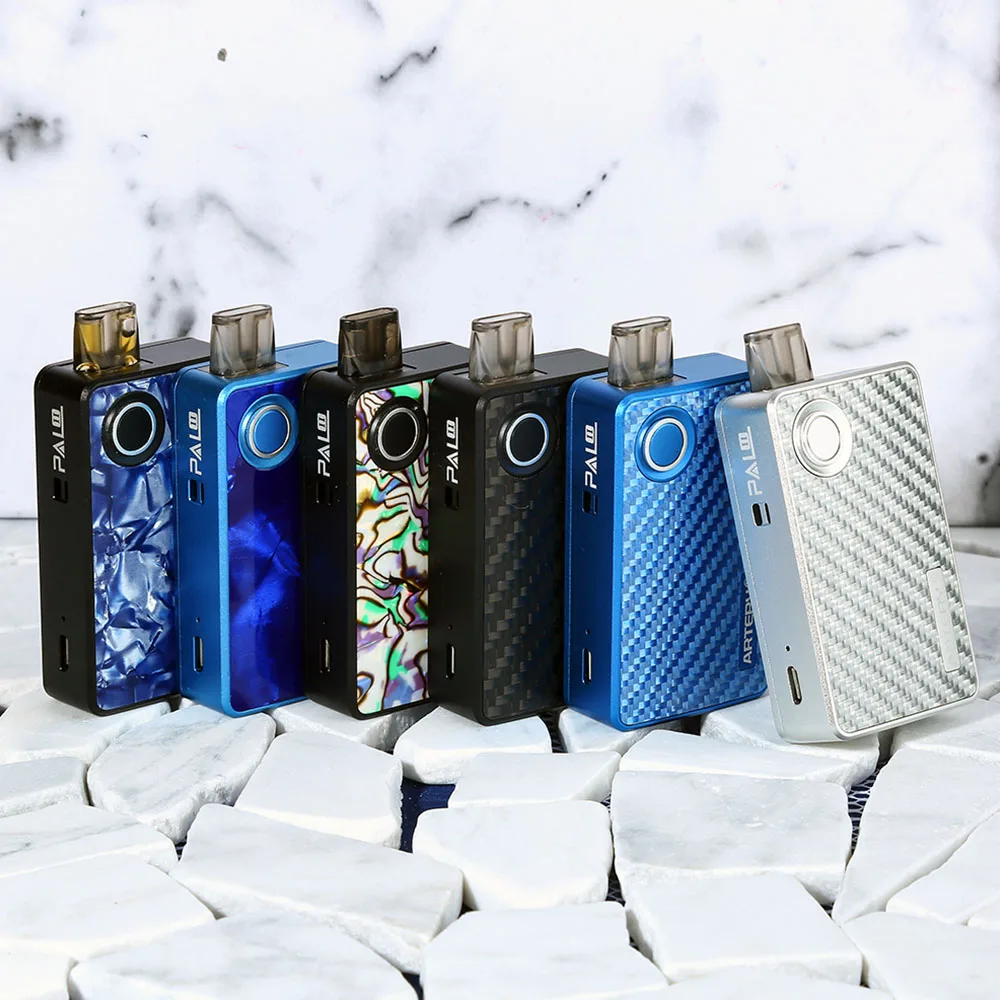 Skup Oryginalny zestaw naczyń tętniczych PAL II vs Pal 2 Pro w 1000 mAh bateria i 3 ml 2 ml Pod i boczne napełnianie tętnicy PAL 2 E cig zestaw do e papierosa