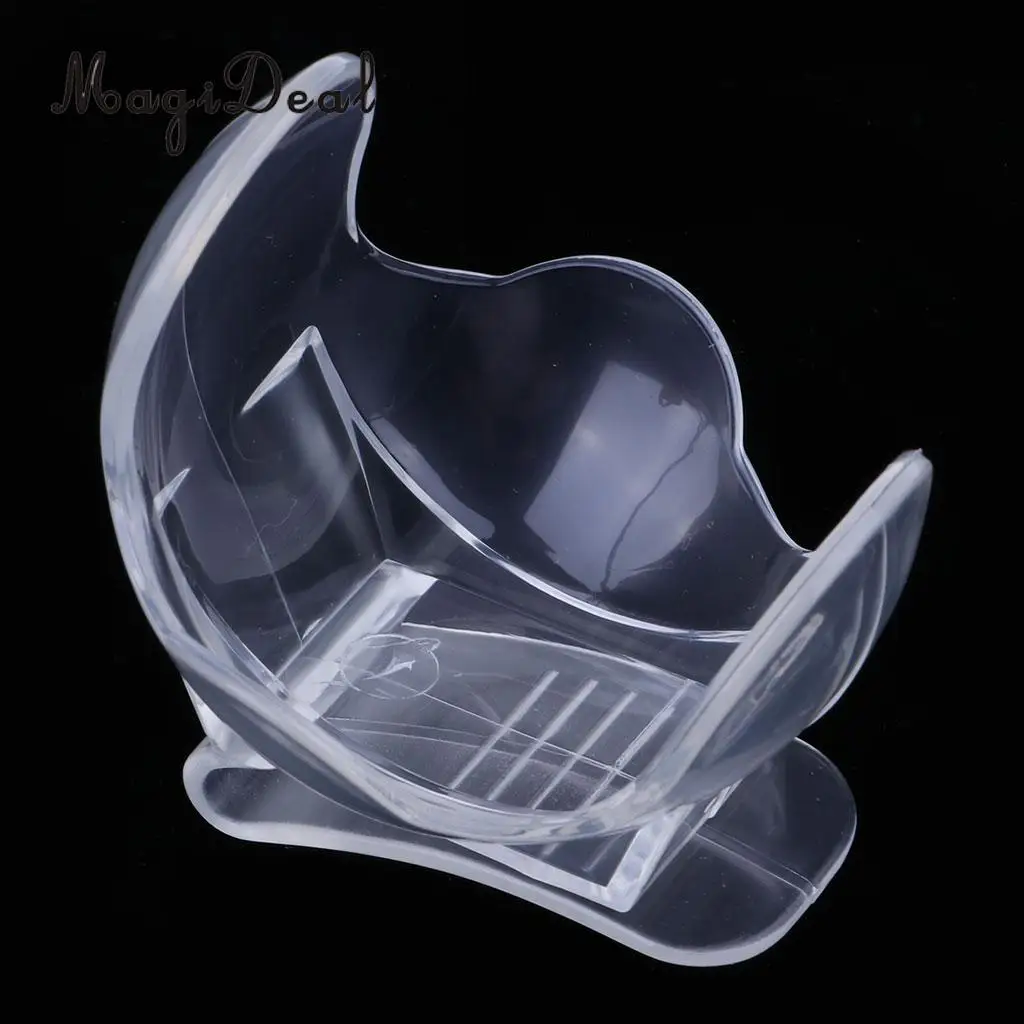 Pro Tennis Ball Holder Waist Clip Holding 1 Tennis Ball Player Training Equipment Accessories Transparent