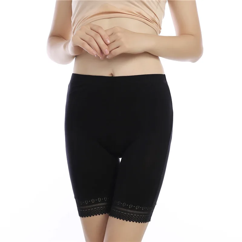 3pcs/lot soft comfortable cotton material boxer shorts safety pants for women panties plus big size high waist ladies' underwear