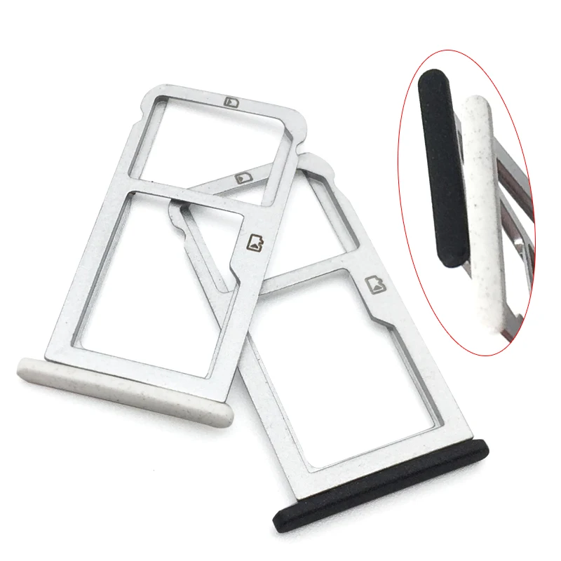 

New SIM Card Tray Slot Holder Reader Adapter Replacement Parts For ZTE Blade A512 Z10