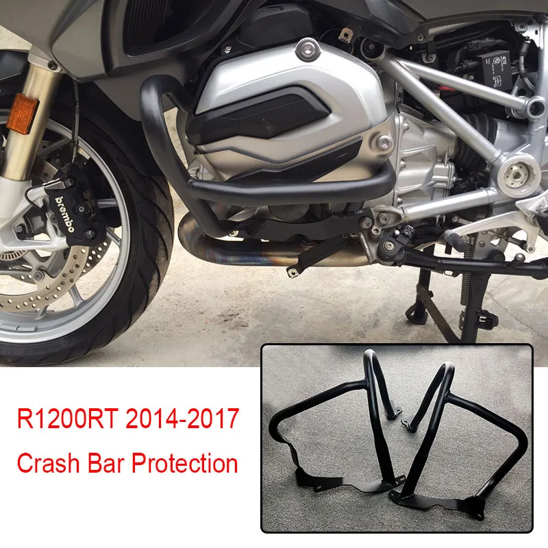 

For BMW R1200RT 2014 2015 2016 2017 R 1200 RT Front Engine Guard Highway Crash Bar Protection Bumpers Motorcycle Accessories