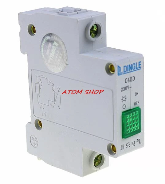 LED lamp C45circuit breaker indicator light signal lamp 230V red yellow