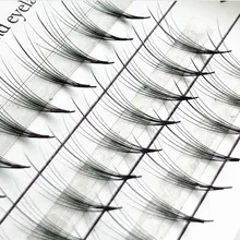 Высокое качество Pteris облачные волосы 7D норковые ресницы плоские волосы отдельные накладные ресницы для наращивания Толстые Накладные ресницы 8 мм до 12 мм