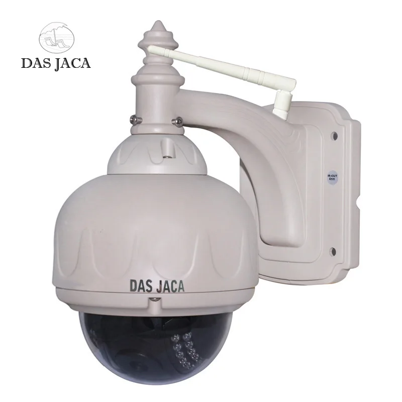 Das Jaca оптическая зум 1 0 Мега наружная камера WIFI PTZ купольная ip видеонаблюдения p2p