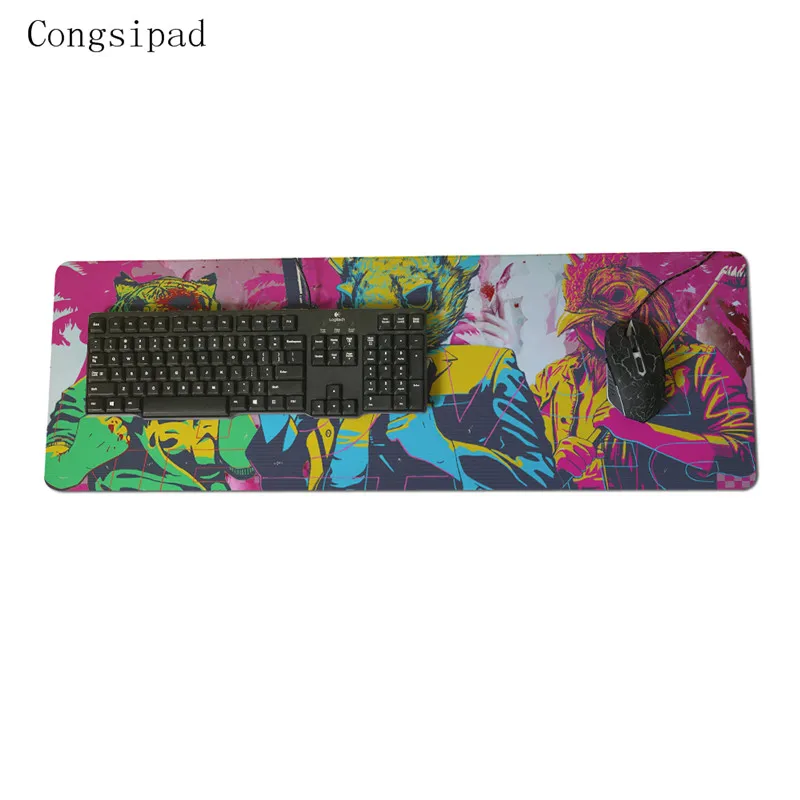 Коврик для мыши Congsipad Hotline Miami Pad Notbook компьютерный коврик на заказ с запирающимся