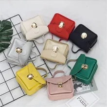 KAFVNIE Золотая сумка для молодых девушек, сумки через плечо для девочек, детская сумка на плечо из искусственной кожи, модная мини детская сумочка с принцессой