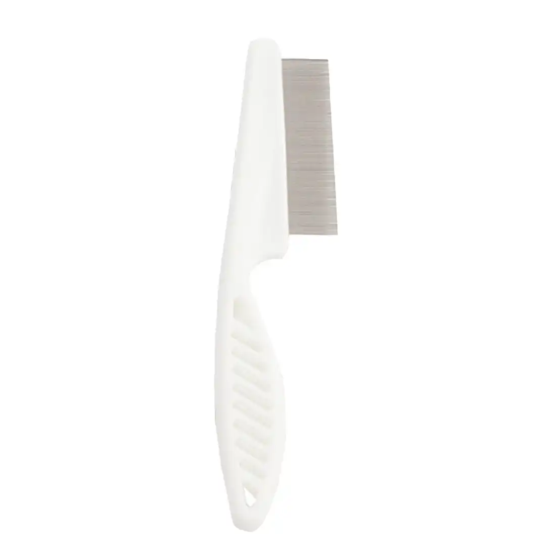 1pc Fine Toothed Flea Flee With Handle Comfort Head Lice Comb High