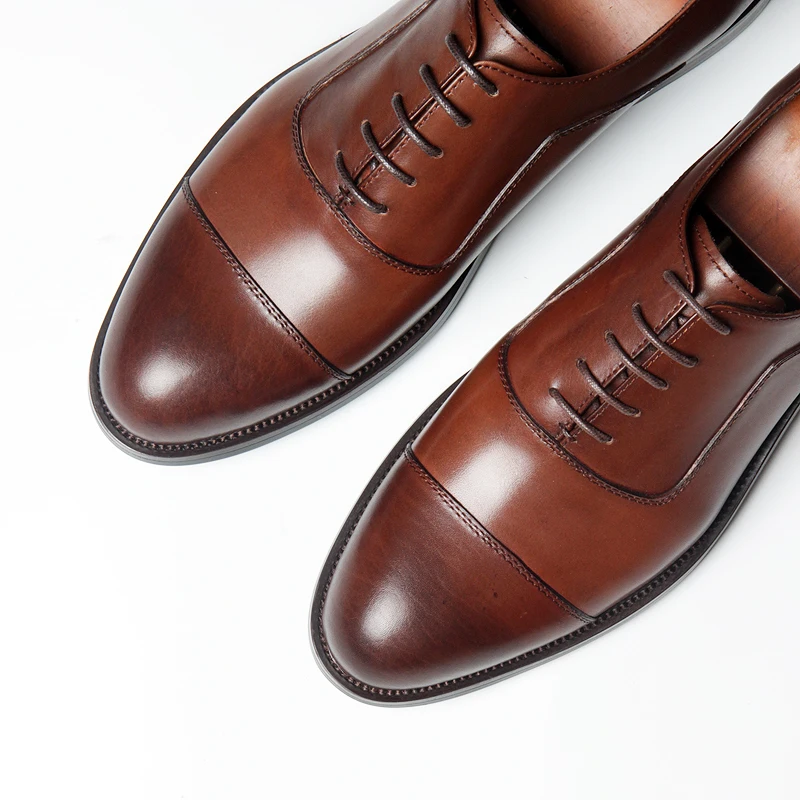 Três Sapatos De brown Dos Vestido Terno Homens Oxford red Britânico Marrom Couro Black Conjunta Apontou Sapatas Casamento Retro q4wXvAxv