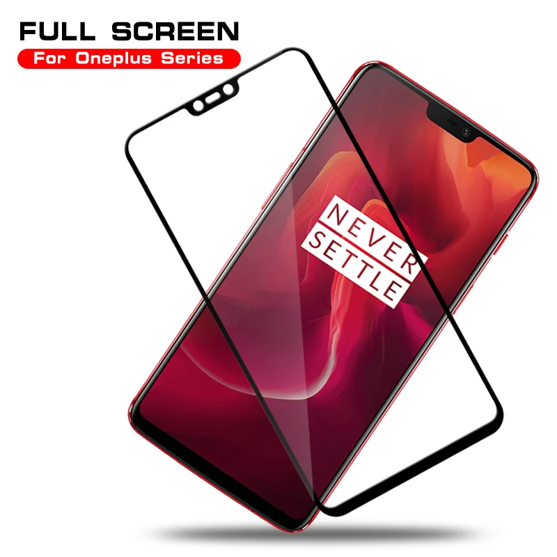 Закаленное стекло для Oneplus 7, Защитная пленка для экрана, Защитное стекло для Oneplus 6, 6 T, для Oneplus 7, 6, 6T