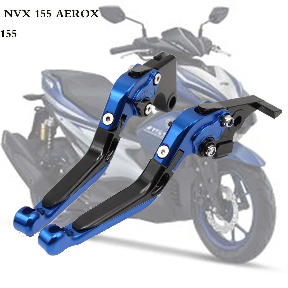 Складной тормозной рычаг сцепления и 155 мм для мотоцикла YAMAHA NVX AEROX 2017 2018 170 NVX155