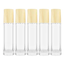 5 шт. Бутылочки для эфирного масла ролл на ролик из нержавеющей стали шариковый массажер крем для глаз духи многоразового использования, пустые бутылки 10 мл контейнер