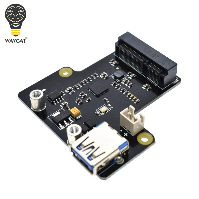 WAVGAT Raspberry pi X850 mSATA SSD жесткий диск плата расширения поддерживает 1 ТБ USB 3