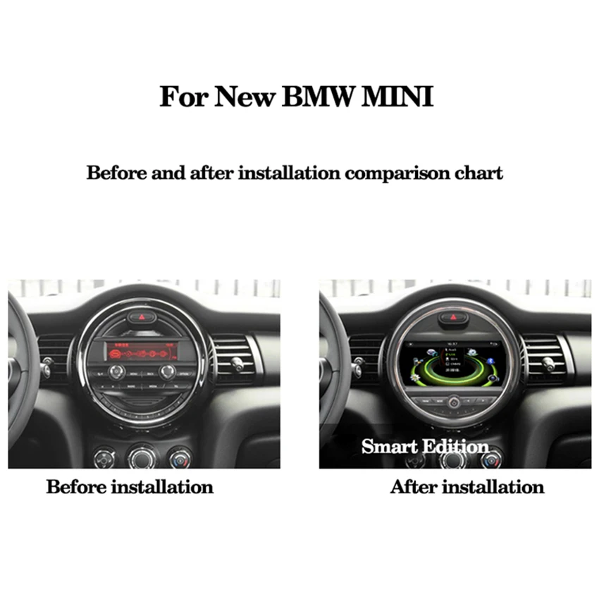 Sale Liislee Android Car GPS Navigation Navi player For BMW Mini 2015~2016 Multimedia Audio Video Radio Android Bluetooth Stereo 1