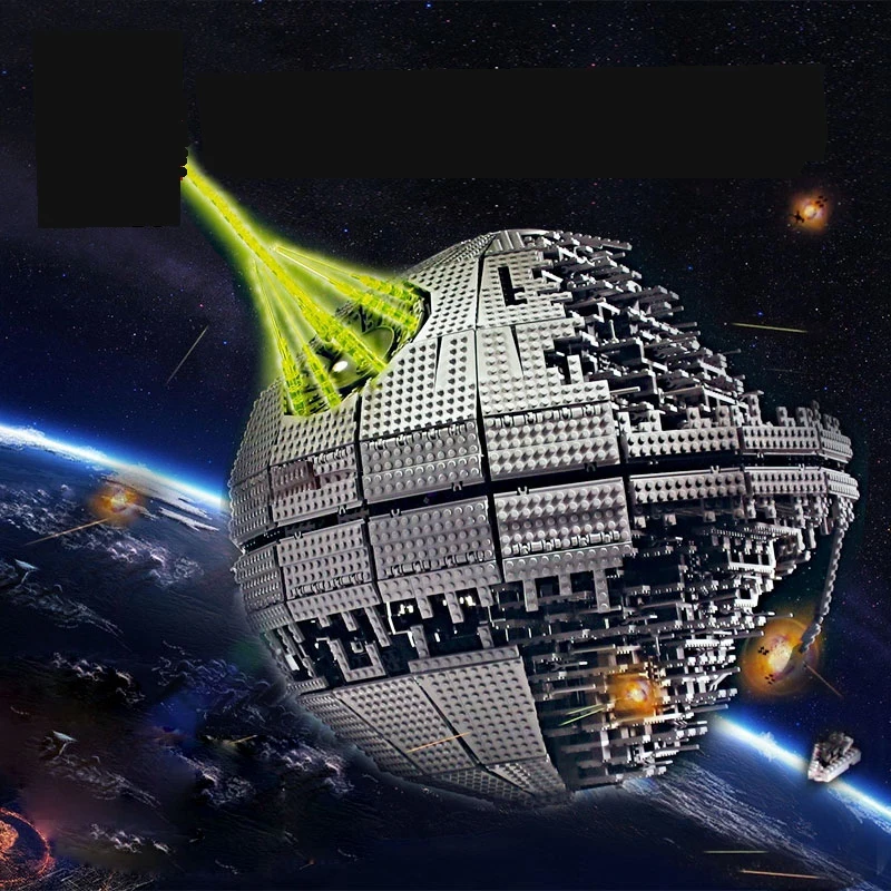 

In Stock 05026 Star Wars 3449Pcs Death Star The Second Generation Building Block Bricks Compatible With Legoings 10143