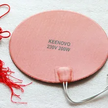 Dia200mm, 200 w@ 230V Keenovo универсальный силиконовый нагреватель, 3D-принтер нагреватель, подогрев тепла, моторное масло поддон нагреватель