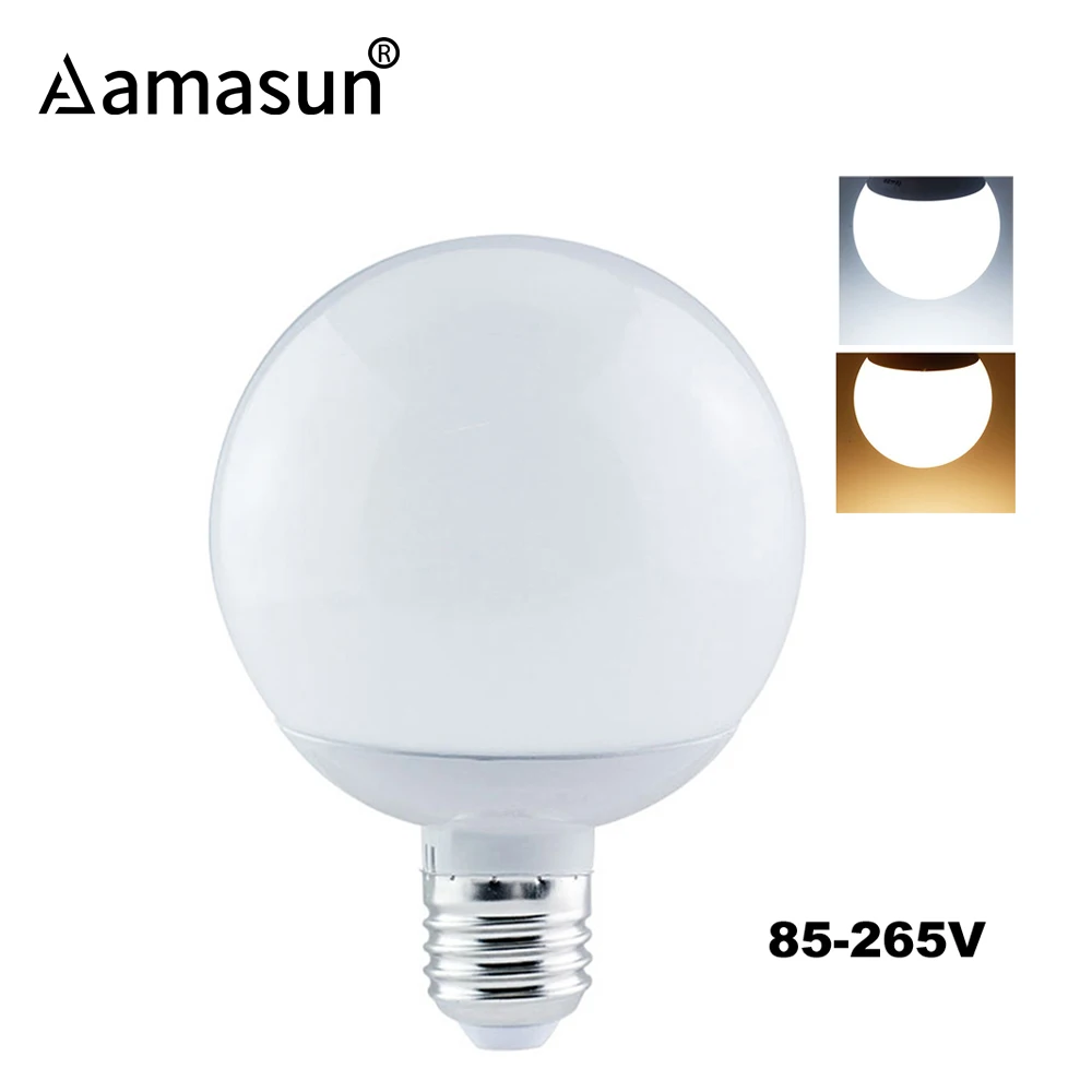 Светодиодная лампочка E27 220 В светодиодная s Лампа 15 Вт 12 9 7 AC85 265V 5730SMD с