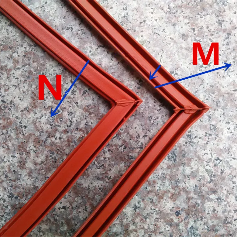 1 шт. высокая температура Силиконовое уплотнение двери духовки Силиконовые Резиновые полоски уплотнение двери духовки части духовки