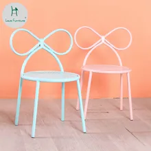 Модные детские стулья в стиле Луи, скандинавские Инс, современный бант, детский сад, обучение, декорирование, съемка реквизит, меняющая обувь, табуреты